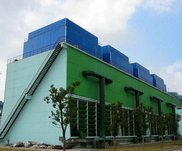 洛陽電廠冷卻塔機組降噪項目